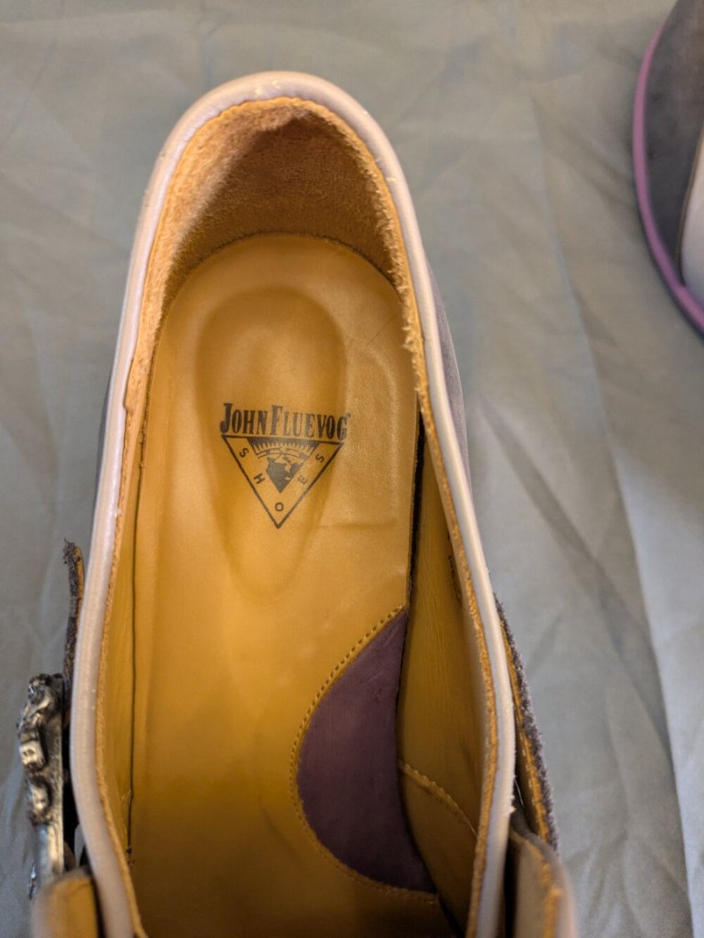 Fluevog Hopefuls Faith, Purple - Picture 6 of 7